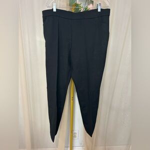 Susan Graver Black Pull On Pants XL
